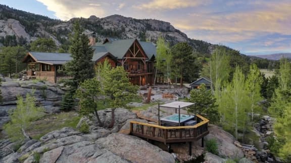 Aspen Falls Estate House, Estes Park CO